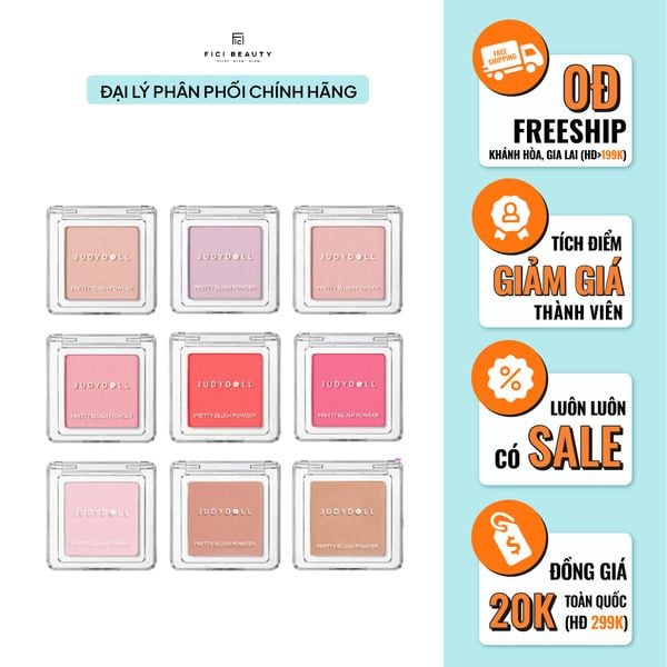Má Hồng JUDYDOLL Pretty Blush Powder