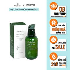 Tinh Chất Dưỡng Ẩm Sâu, Phục Hồi Da Mụn Innisfree Green Tea Seed Serum 80ml