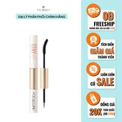 Mascara Kiêm Lót Dưỡng Dài Mi FOCALLURE Waterproof Lash Primer & Mascara 2-in-1 FA160-02