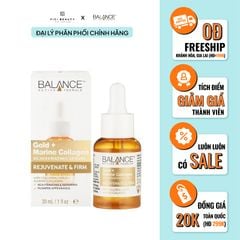 Tinh Chất Dưỡng Da Căng Bóng, Ngừa Lão Hóa Balance Active Formula Gold+ Marine Collagen Rejuvenating Serum 30ml