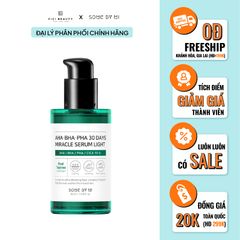 Tinh Chất Trị Mụn Làm Dịu, Cải Thiện Da Cho Da Dầu Some By Mi AHA-BHA-PHA 30 Days Miracle Serum Light 50ml