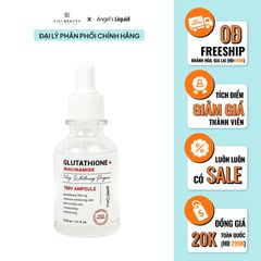 Tinh Chất Truyền Trắng Trị Nám Chuyên Sâu Angel's Liquid Glutathione + Niacinamide 700 V-Ampoule 30ml