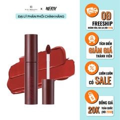 Son Kem Lì, Siêu Mịn Môi Merzy Bite The Beat Mellow Tint - M1 Mahogany - ĐỎ NÂU TRẦM