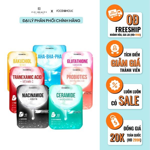 Mặt Nạ Dưỡng Da FOODAHOLIC Treatment Ample Mask 23g