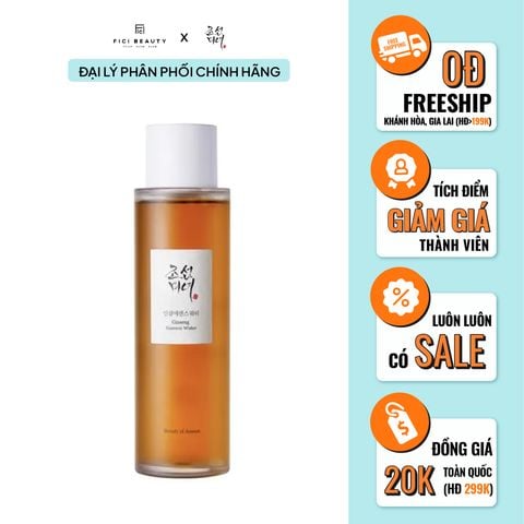 Nước hoa hồng Beauty Of Joseon Ginseng Essence Water 150ml