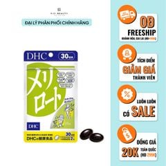 Viên Uống Hỗ Trợ Giảm Mỡ Đùi DHC Melilot Diet Supplement - 60 viên/30 ngày