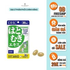Viên Uống Trắng Da Từ Bột Ý Dĩ DHC Adlay Extract 30 viên-30 ngày