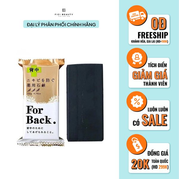 Xà Phòng Trị Mụn Lưng Pelican For Back Medicated Soap 135g