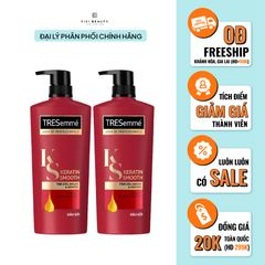 Dầu Gội TRESemmé Keratin Smooth Vào Nếp Suôn Mượt 450gr