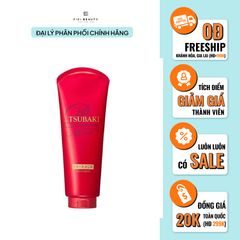 Kem Xả Dưỡng Tóc Bóng Mượt Tsubaki Premium Moist Treatment 180g (Màu Đỏ)