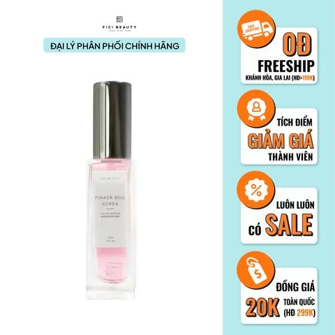 Nước Hoa Dạng Xịt PINKER BELL Eau De Parfum 30ml - 01 Rainy Day