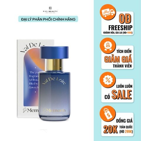 Nước Hoa DE MEMORIA 30ml - 02 Val De Loire