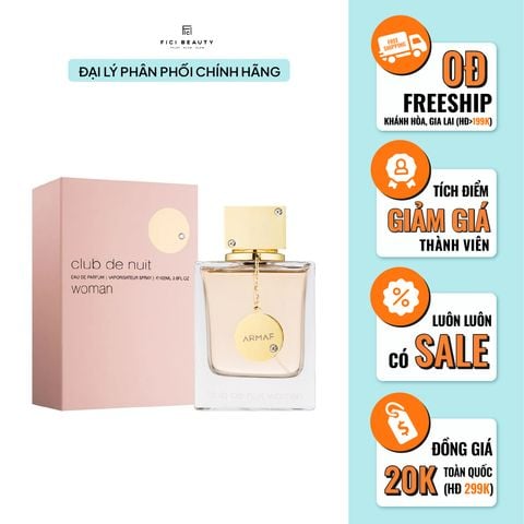 Nước Hoa Nữ ARMAF Club De Nuit EDP 105ml