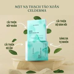 Mặt Nạ Tảo Xoắn Dạng Thạch Celderma Active Repair Green Hydrogel Mask