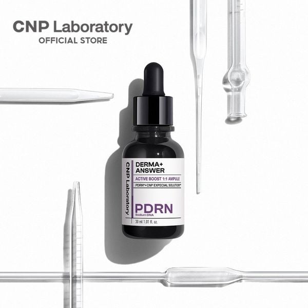 Tinh chất PDRN căng bóng sáng da hỗ trợ tái sinh CNP Derma Answer Active Boost Ampule