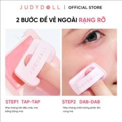 Má Hồng Kem Judydoll Kèm Mút Tán Glow Blush Blam