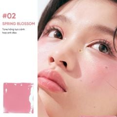 Má Hồng Kem Judydoll Kèm Mút Tán Glow Blush Blam
