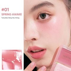Má Hồng Kem Judydoll Kèm Mút Tán Glow Blush Blam