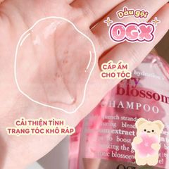 Dầu Gội/Xả OGX Chiết Xuất Hoa Anh Đào Cấp Ẩm Cho Tóc 385ml