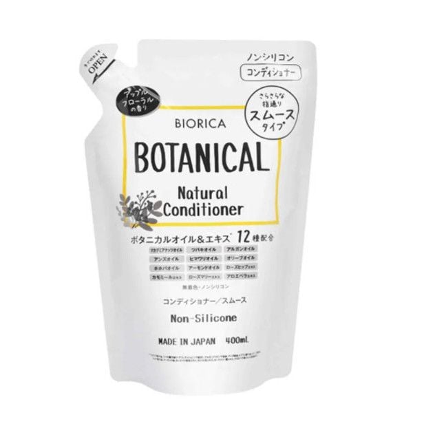 Bộ Dầu Gội Xả Biorica Botanical Natural Non – Silicone Túi 400ml