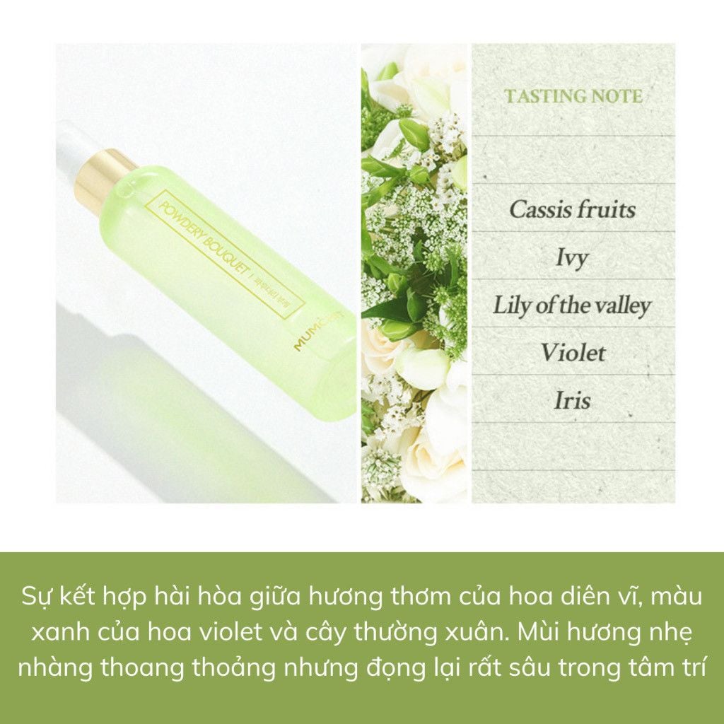 Xịt Thơm Tóc Và Cơ Thể Mumchit Hương Nước Hoa - Mumchit Hair & Body Mist 105ml