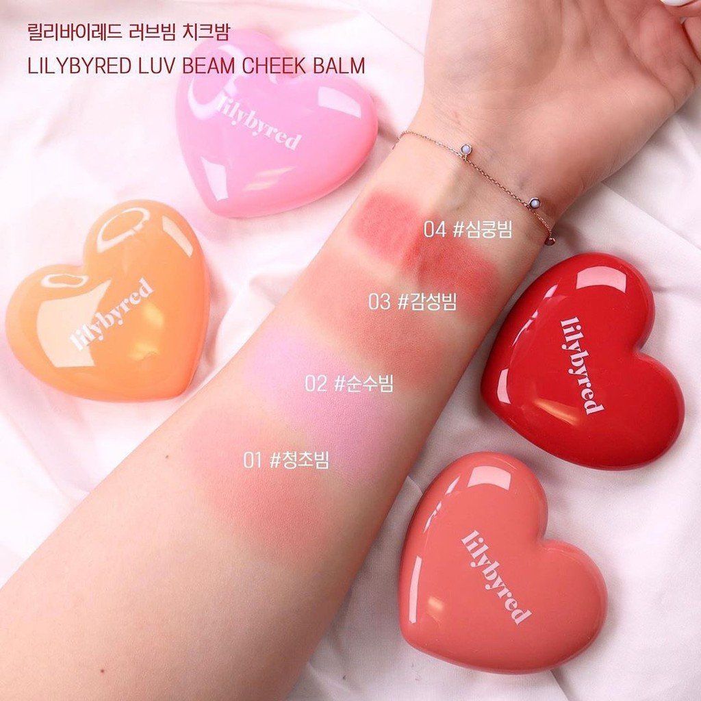 Má Hồng Dạng Kem Lilybyred Luv Beam Cheek Balm 3.5g