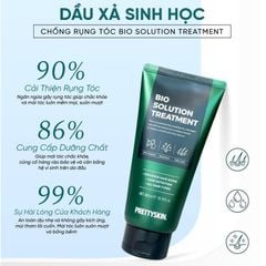 Cặp Dầu Gội/Xả Chống Rụng Tóc Pretty Skin Bio Solution Scalp Shampoo 500ml