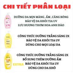 Sữa Dưỡng Thể Toàn Thân Garnier Bright Complete Body Lotion 400ml - Thái Lan