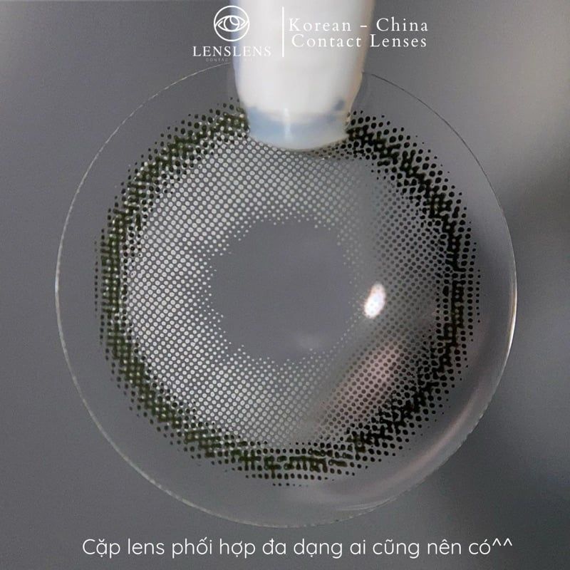 Lens Thời trang DOUYIN (cặp) - Sandy Gray - 0 độ đến 3 độ