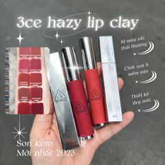 Son Kem Lì 3CE Hazy Lip Clay