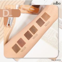Bột Tán Chân Mày Odbo Tone Tự Nhiên Duo Brow Powder