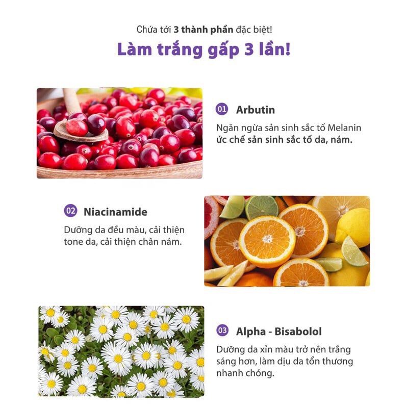 Kem dưỡng Trắng Da Alpha Arbutin 7% 15ml