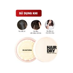 Phấn phủ gội khô Hair Dry Powder Perfume So'Natural