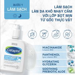 Sữa Rửa Mặt Lành Tính, Dịu Nhẹ Không Xà Phòng Cetaphil Gentle Skin Cleanser