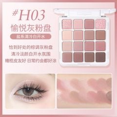 Bảng phấn mắt 16 ô màu Hold Live Sunset Magic Eyeshadow Tray Holdlive