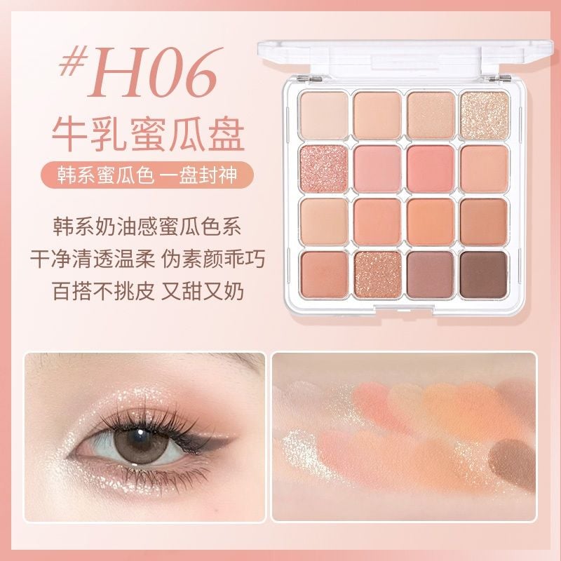 Bảng phấn mắt 16 ô màu Hold Live Sunset Magic Eyeshadow Tray Holdlive