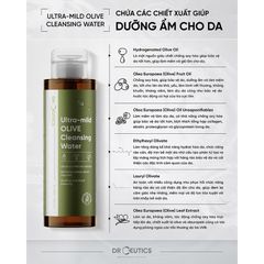 Nước Tẩy Trang DrCeutics Ultra Mild Olive Cleansing Water