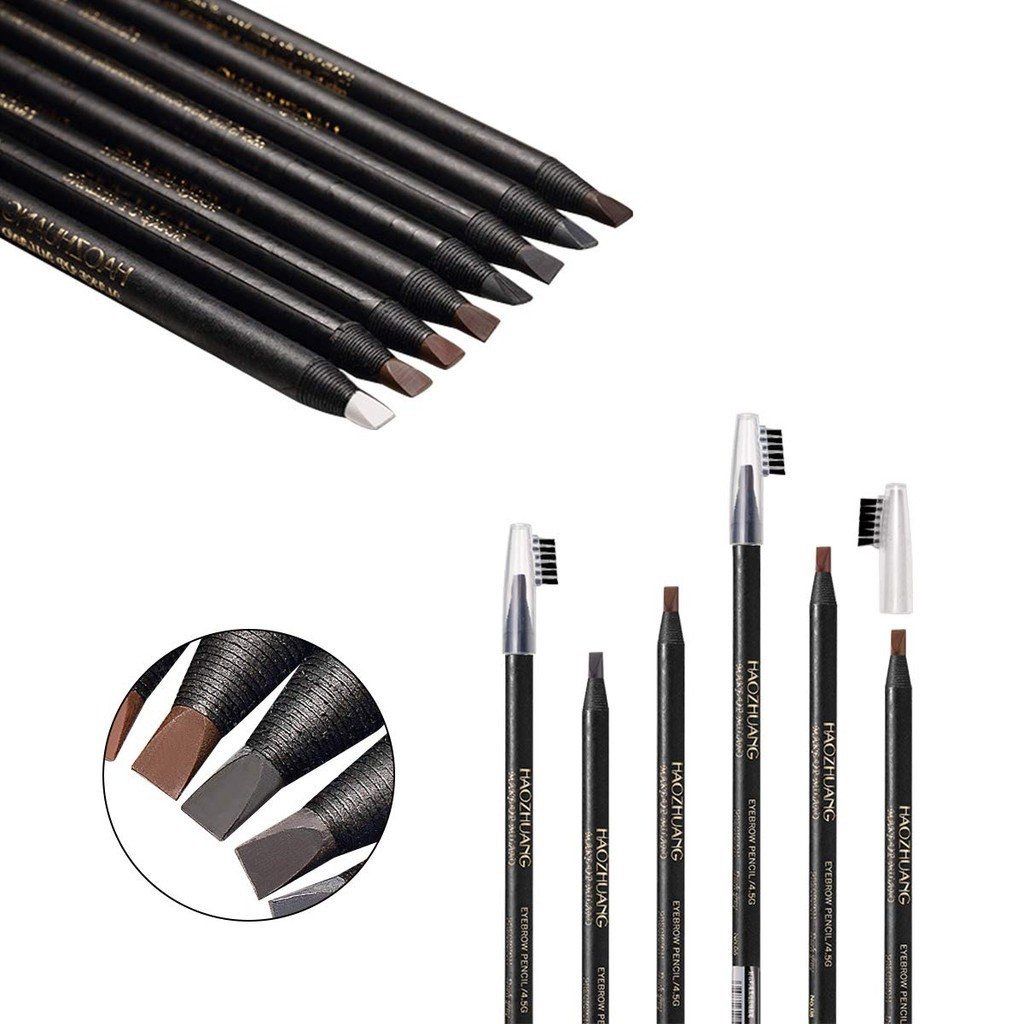 Chì mày phẩy sợi Haozhuang Make Up Milano Eyebrow Pencil Precision