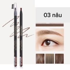 Chì mày phẩy sợi Haozhuang Make Up Milano Eyebrow Pencil Precision