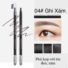 Chì mày phẩy sợi Haozhuang Make Up Milano Eyebrow Pencil Precision