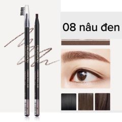 Chì mày phẩy sợi Haozhuang Make Up Milano Eyebrow Pencil Precision