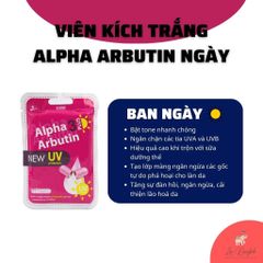 Viên kích trắng toàn thân Thái Lan Alpha Arbutin 3 Plus+