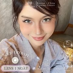 Lens 1 NGÀY Thời trang DOUYIN (cặp) - Sage Brown