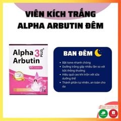 Viên kích trắng toàn thân Thái Lan Alpha Arbutin 3 Plus+