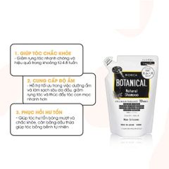 Bộ Dầu Gội Xả Biorica Botanical Natural Non – Silicone Túi 400ml
