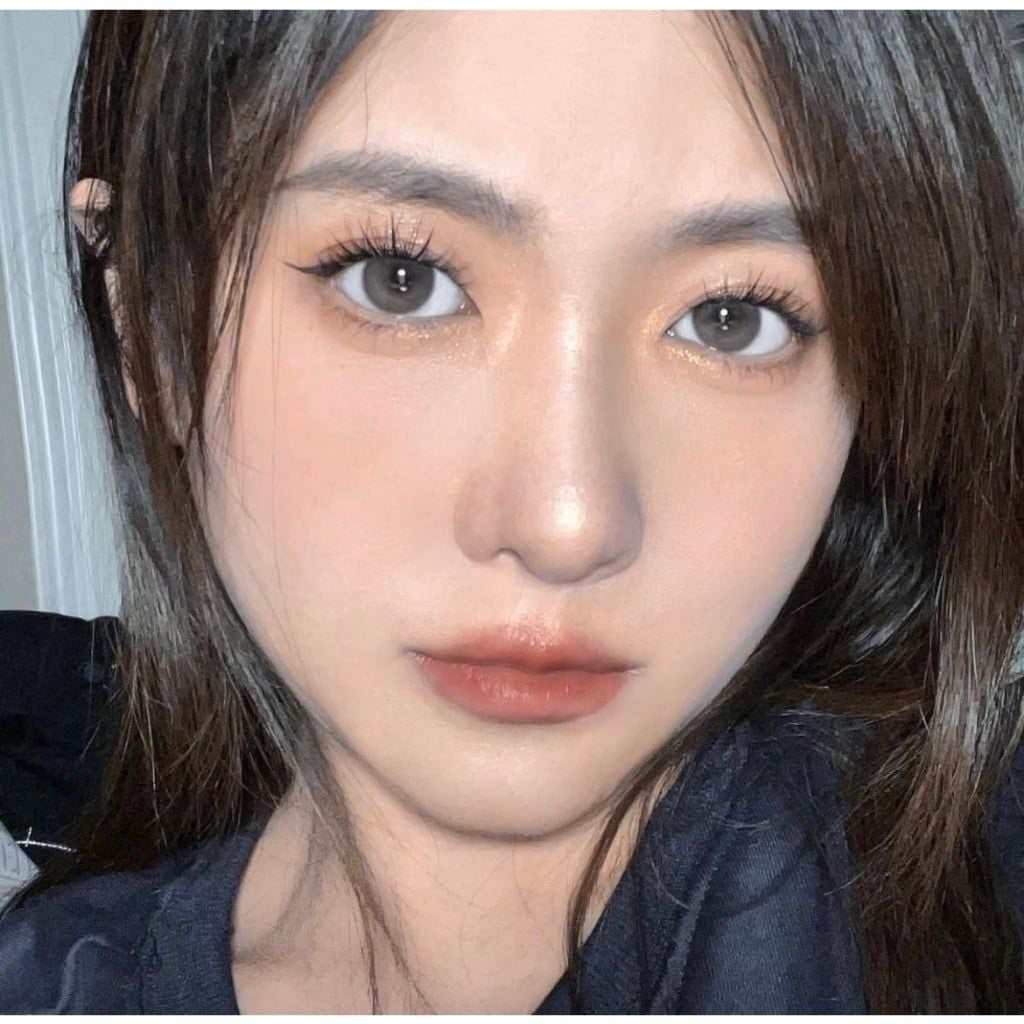 Lens Thời trang DOUYIN (cặp) - Jelly Gray - 0 độ đến 3 độ