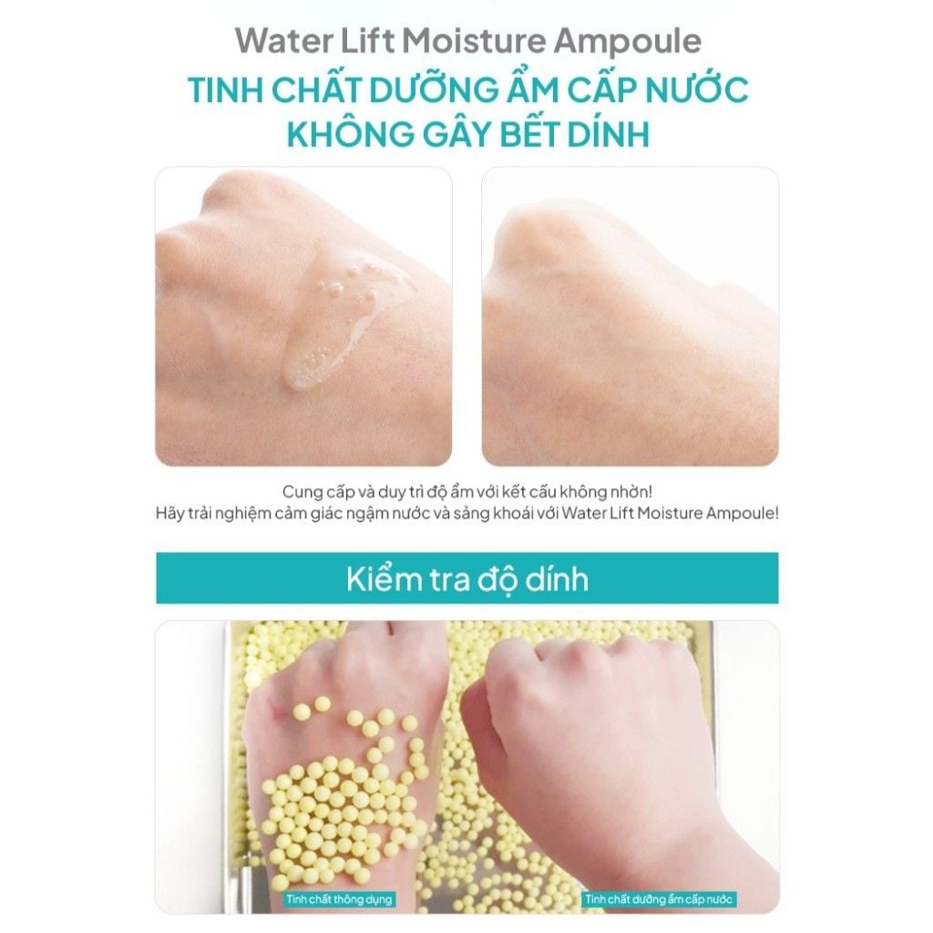 Tinh Chất Maxclinic Water Lift Moisture Ampoule 100ml – Dưỡng Ẩm Sâu, Cấp Nước & Ngăn Ngừa Lão Hóa
