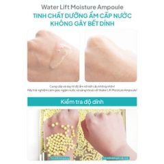 Tinh Chất Maxclinic Water Lift Moisture Ampoule 100ml – Dưỡng Ẩm Sâu, Cấp Nước & Ngăn Ngừa Lão Hóa