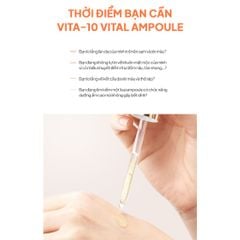 Tinh Chất Dưỡng Sáng Da Mờ Thâm Maxclinic Vita-10 Vital Ampoule 100ml
