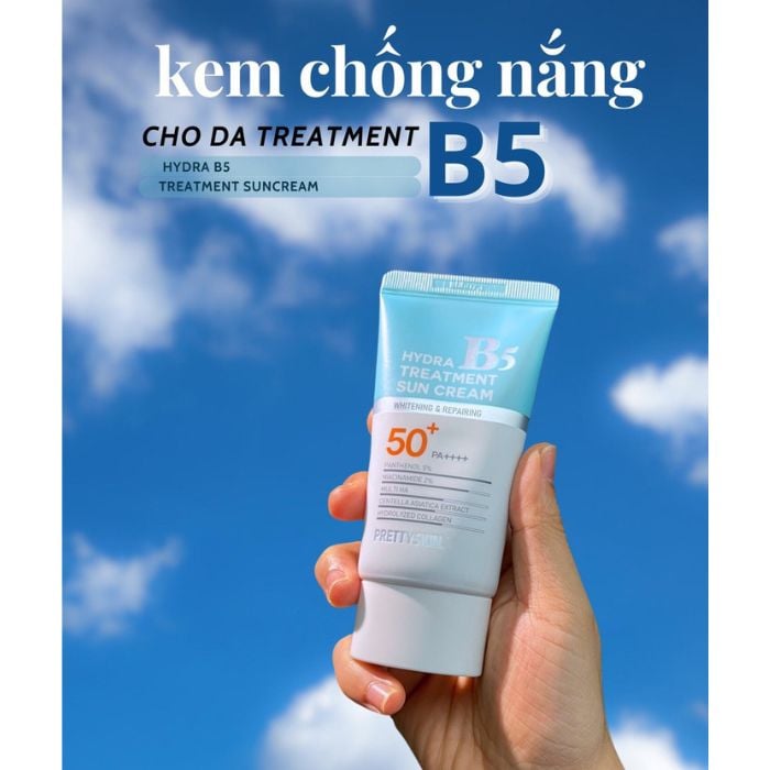 Kem chống nắng Phục hồi Prettyskin Hydra B5 Sun Cream